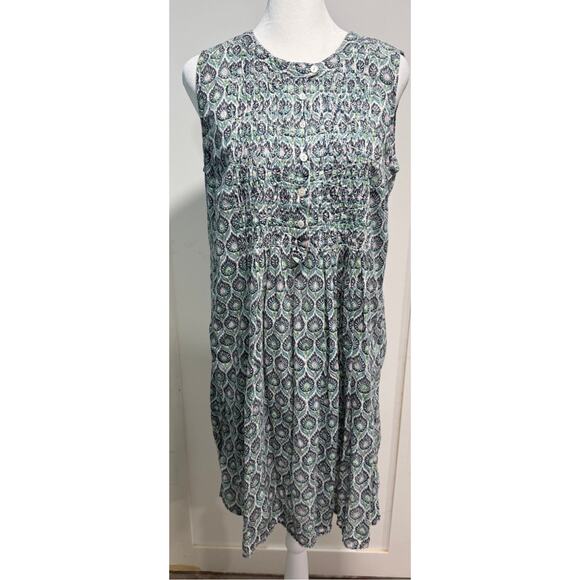 Roller Rabbit Dresses & Skirts - ROLLER RABBIT Featherweight Paisley Printed Sleeveless Cotton Dress Size S